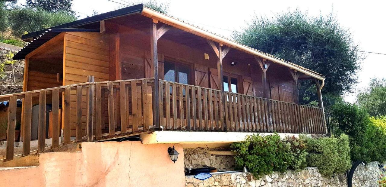 Le Chalet De La Pierreraie Cote D'Azur Piscine Terrasse Et Vue Mer Drap ภายนอก รูปภาพ