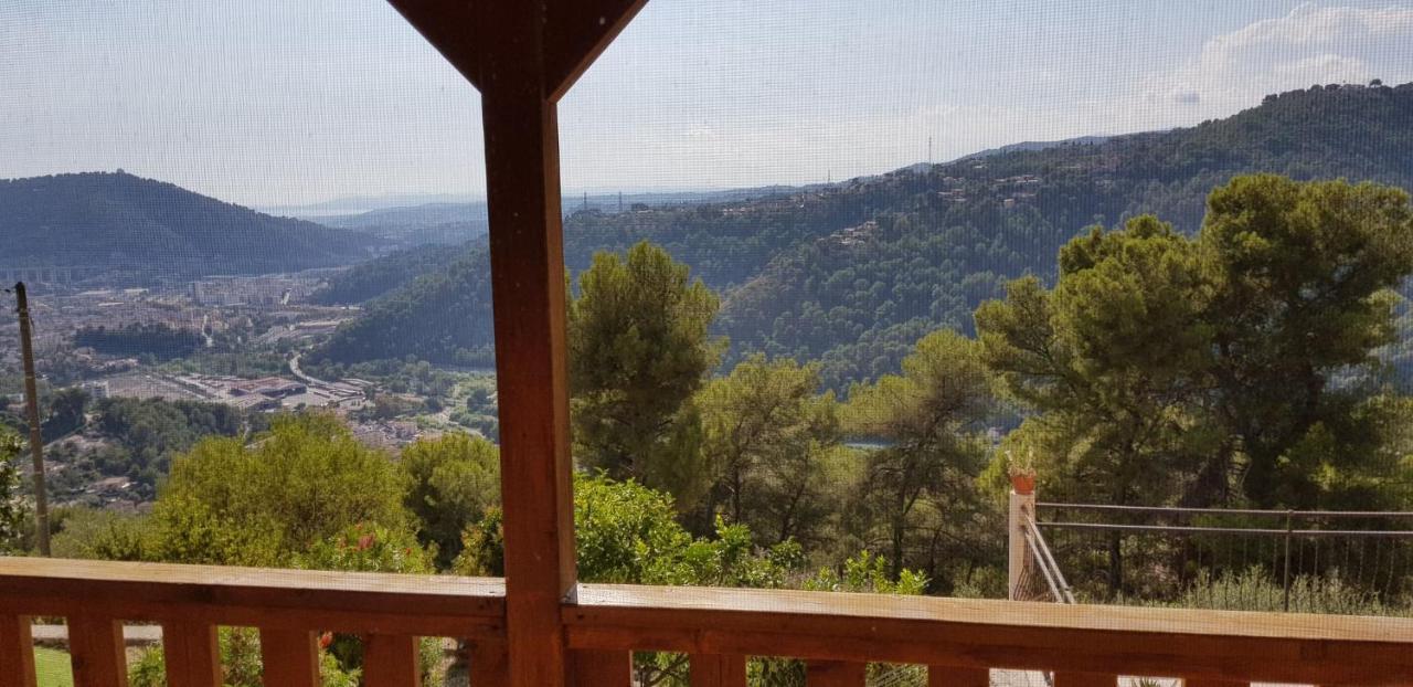Le Chalet De La Pierreraie Cote D'Azur Piscine Terrasse Et Vue Mer Drap ภายนอก รูปภาพ